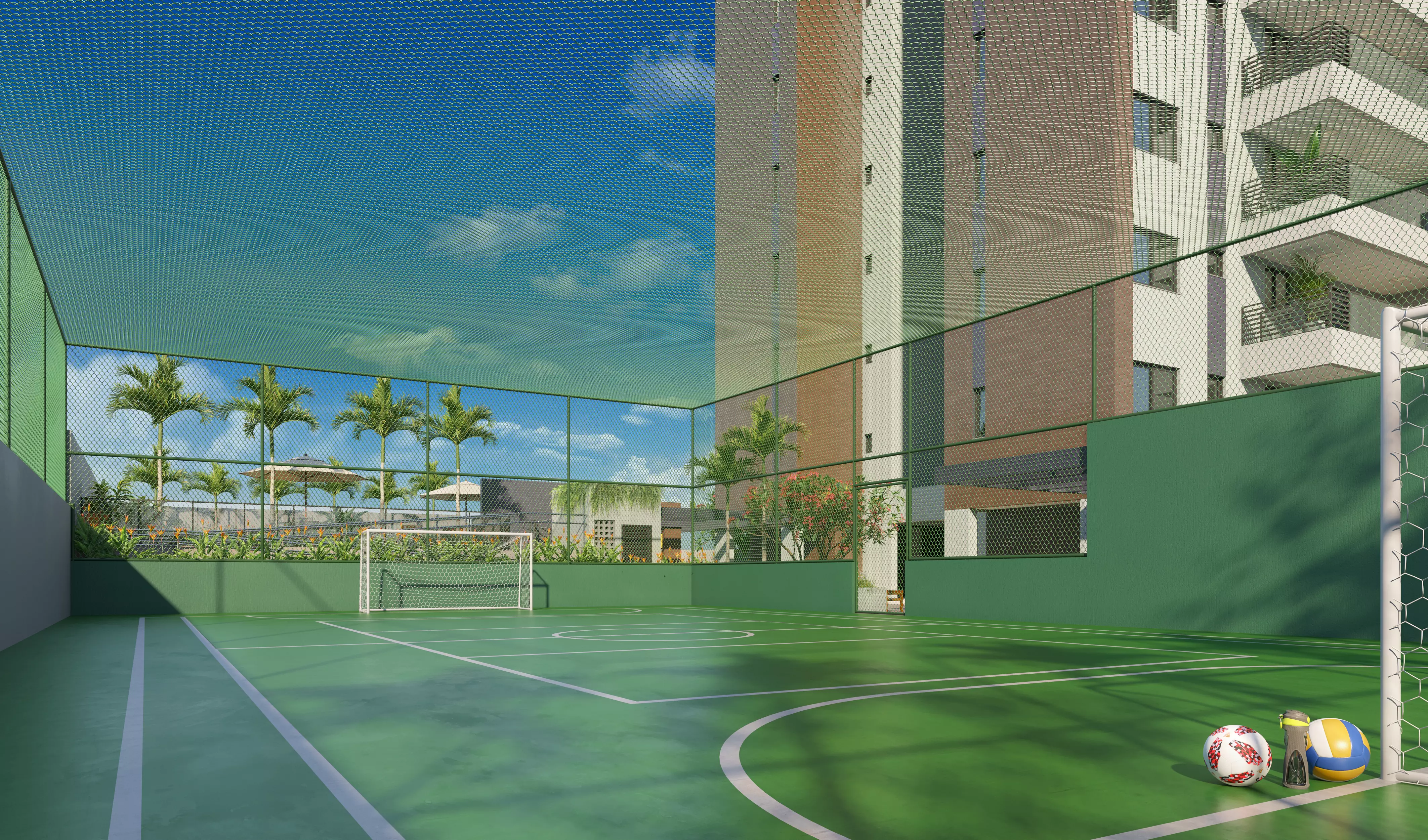 Quadra esportiva